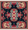 traditional ornamental floral paisley bandanna vector image