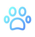 pet friendly pixel perfect gradient linear ui icon vector image vector image