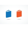 book icons vector image vector image