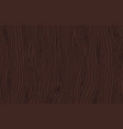 dark brown wenge wood texture wooden background vector image