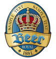 beer label design vector image vector image
