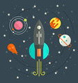 launch concept vector image