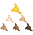 call me hand emoji vector image