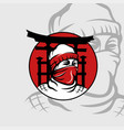japanese assassin vector image