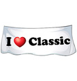 classic vector image vector image