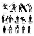 neutral personalities character traits stick vector image vector image