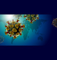 covid19-19 coronavirus disease design vector image vector image