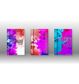 design background cover with colorful abstract vector image