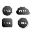 free buttons vector image