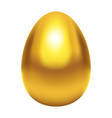 golden egg vector image
