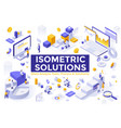 isometric vector image