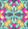 ikat pattern vector image