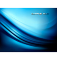 blue neon abstract background vector image vector image