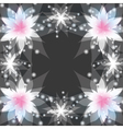 abstract floral background vector image