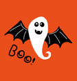 halloween a ghost vector image