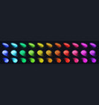 3d wifi neon light technology wireless signal vector image