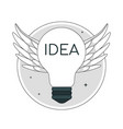 concept of idea vector image