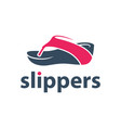 flip shop logo design vector image vector image