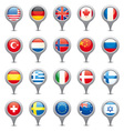 national flags vector image