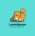 cute kitten cat logo icon vector image vector image