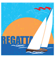 regatta vector image vector image