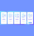 smartphone protection tips blue gradient vector image vector image