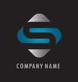s business logo vector image vector image