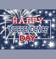 happy independence day vector image