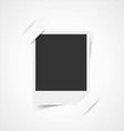 empty photo frame corners vector image