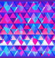 bright triangle seamless pattern vector image