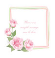 floral background flower rose bouquet vintage vector image