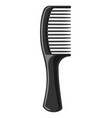 barber professional hair comb vector image