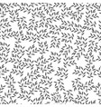 leaves pattern floral seamless vector image