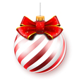 red ball vector image vector image