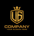 ug logo vector image