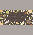 zero waste concept vector image