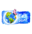 banner for earth day vector image