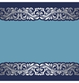 floral border vector image vector image