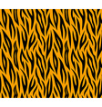 tiger skin seamless repeated texture orange vector image