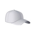 baseball cap realistic template vector image