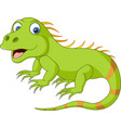 Iguana animal cartoon Royalty Free Vector Image