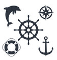sea journey vector image