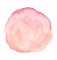 pink gradient orange watercolor brush shapes vector image