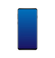 realistic smartphone mockup vector image