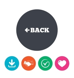 Upward direction arrow icon Royalty Free Vector Image