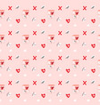 romantic seamless pattern vector image vector image