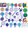 globe vector image