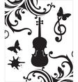 violin vector image vector image