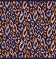 wild animal spotted texture dark purple and orange vector image