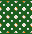 sport balls seamless pattern vector image